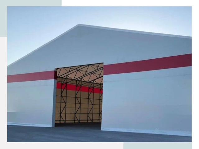 Быстровозводимые ангары в Волхове