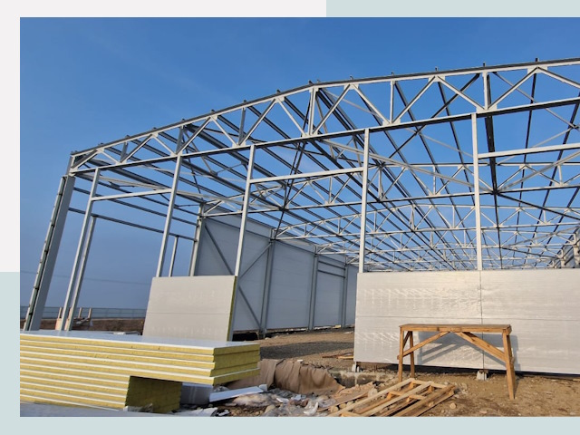 Утепленные ангары в Волхов от 628 руб. за м²