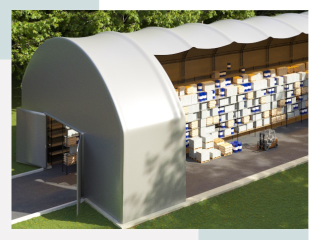 Тентовые ангары в Волхове