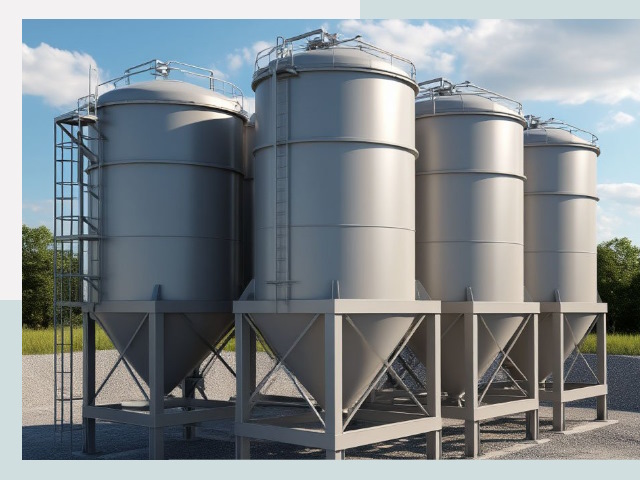 Металлические силосы от СтальСтрой-Влх по цене 628 руб.