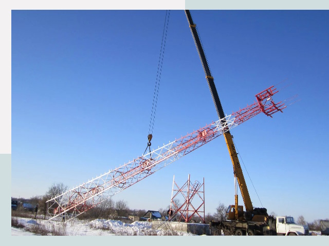 Строительство башен связи в Волхове от 628 руб.