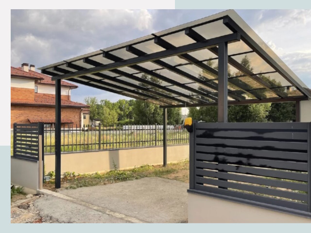 Металлические навесы в Волхов от 628 руб. за м²