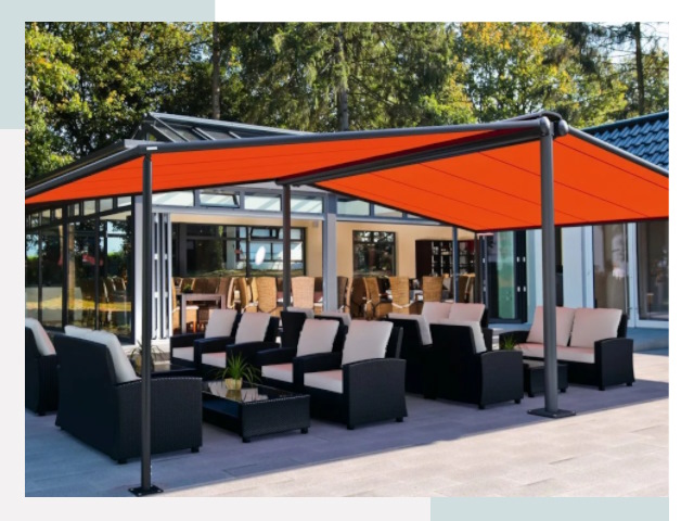 Навесы для кафе и ресторанов в Волхове