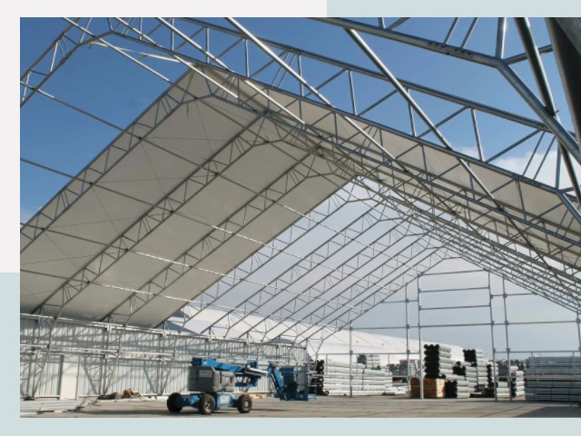 Каркасно-тентовые сооружения от СтальСтрой-Влх по цене 628 руб.