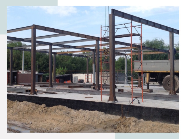 Фундамент для ангаров в Волхове