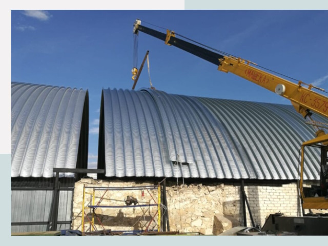 Реконструкция ангаров в Волхове от 628 руб.