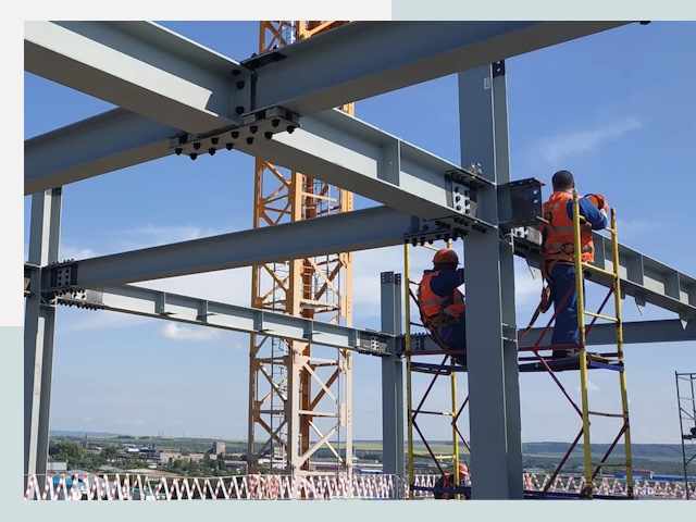 Монтаж металлоконструкций в Волхове